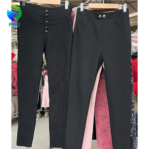 Pantaloni Skinny da donna <span class=keywords><strong>senza</strong></span> cerniera alla moda vestiti usati da donna all'ingrosso abbigliamento all'ingrosso - Product Image 2