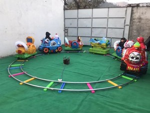 Tren Eléctrico de Dibujos Animados de Alta Popularidad para Niños, Tren Eléctrico con Forma de Dibujos Animados para Parques de Diversiones - Product Image 4