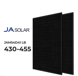 Paneles solares JA Jinko 440/450W tipo N Topcon marco negro y almacén negro completo UE - Product Image 1