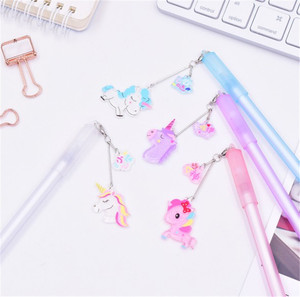 Vendita calda sacchetto di scuola studente di cancelleria <span class=keywords><strong>penna</strong></span> <span class=keywords><strong>unicorno</strong></span> carino scuola di cancelleria a buon mercato prezzo del pendente 2019 <span class=keywords><strong>penna</strong></span> gel - Product Image 5
