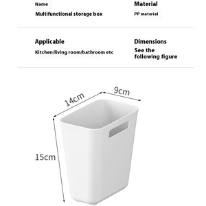 اختيار المرح متعدد الوظائف مثبت على الحائط المطبخ ، مادة PP تصنيف متعدد المشهد وصندوق الفرز - Product Image 4