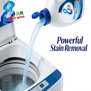 Détergent à <span class=keywords><strong>lessive</strong></span> écologique Formule de nettoyage en profondeur Puissant détachant Adoucissant pour vêtements. - Product Image 3