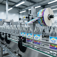 Étiquettes en vinyle personnalisées de qualité supérieure, alimentées par rouleau, résistantes à l'eau, durables, pour bouteilles – Étiquettes d'emballage pour usage commercial sur le marché américain