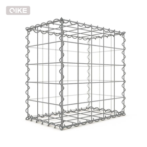 Nouveau Type soudé Gabion clôture galvanisé fer treillis métallique trou carré pierres 1x1x2 mur Construction Gabion planteur boîte aménagement paysager - Product Image 6