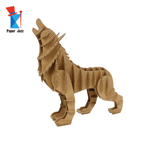 Jouets éducatifs Montessori personnalisés en carton découpé au laser, puzzles en carton pour enfants, personnalisation OEM ODM - Product Image 5
