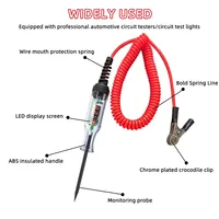Factory Sales 5-120V Digital Electrical Test Pencil Digital Car Truck Voltage Circuit Tester Diagnostic Probe Test Pen