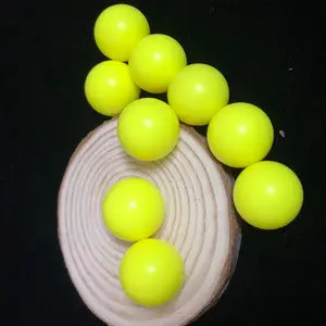 Kleine Witte En Gele Pom Plastic Ballen 3.94Mm Voor Dia