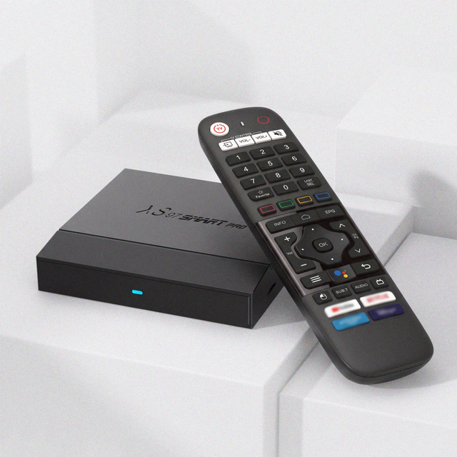 Wholesale XS97 Smart Pro DDR3 4GB 32GB Set Top Box 5G Wifi Amlogic S905X4 Stb 8K Android 14 Ott Tvbox Smart Tv Box with DRM L1