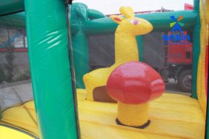 <span class=keywords><strong>2025</strong></span>, Лидер продаж, индивидуальная надувная маленькая кровать для прыжков, материал из ПВХ, на заказ, прямая Коммерческая Аренда с завода - Product Image 3