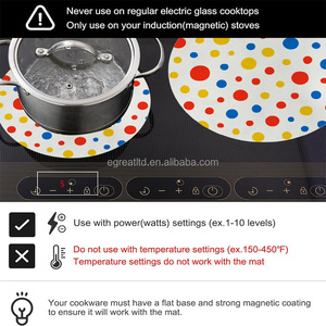 Modern Design Heat-Insulated Cooktop <b>Protector</b> Mat Factory Hot Sale Kitchen Utensils Silicone Induction Cooker Mat for Household - Product Image 2