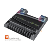 GEME Offre Spéciale d'usine Support de stockage de disques multifonctionnel en ABS pour console de jeu Base de chargement de manettes 12 mois