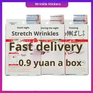 Parches Antiarrugas y Anti-Imperfecciones para la Frente, Patrón Triangular Chuanzi, Belleza, Atenúa las Líneas Finas, Esquinas de los Ojos, Material PE, <span class=keywords><strong>BR1</strong></span>-50 - Product Image 2