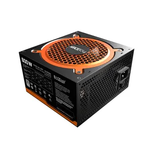 Catu Daya PC Desktop GI-ST600 PCCOOLER Berperingkat 600W (80PLUS Merek Putih/PFC Aktif/Penggantian Tiga Tahun/Output Stabil)