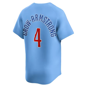 Beste kwaliteit gestikte 4 Crow-Armstrong 7 Dansby Swanson 27 Seiya Suzuki 3 Alex Bregman Amerikaans honkbaltenue - Product Image 2