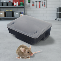 Boîte piège à souris anti-effraction conforme aux normes de sécurité, facile à installer, station d'appât pour rats pour la protection contre les rongeurs en entrepôt