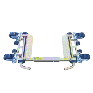 รถเข็นเคลื่อนที่4ตันก้านเหล็กแมงกานีสกัลวาไนซ์เครื่องมือเคลื่อนย้ายสี่ล้ออุปกรณ์รถเข็นขนย้าย - Product Image 4