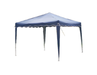 Gazebo instantané 3x3M, tente portable d'extérieur, sac de transport, piquets, cordes, PVC, cadre en fer enduit de poudre, imperméable, écran LED, résistant au vent