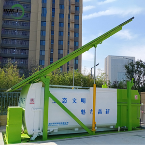 Equipo de compresión de residuos subterráneo eficiente marca RNKJ con compactador de basura subterráneo de diseño fácil de usar - Product Image 2