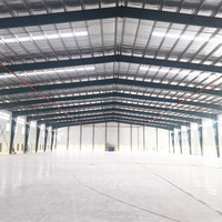 Plano de Construcción de Fábrica Moderna, Nuevo Almacén Hecho con Estructuras de Acero