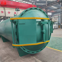Autoclaves à blocs AAC de grande capacité pour briques à la vapeur, prix du caoutchouc et du bois