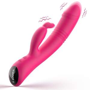 Vibrador Feminino <span class=keywords><strong>Sexy</strong></span> com Estímulo ao Ponto G, Massageador Clitoriano, Dildo, Vibradores Coelho, Brinquedo Sexual para Mulheres - Product Image 2