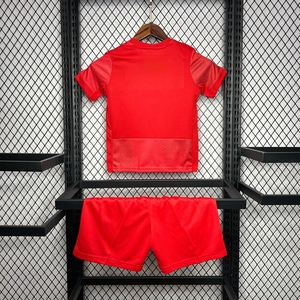 Vente à prix réduit 2425 Maillots de football de l'équipe nationale des Diables rouges européens domicile et extérieur, <span class=keywords><strong>rouge</strong></span> BE Ensemble de football pour enfants style court. - Product Image 2