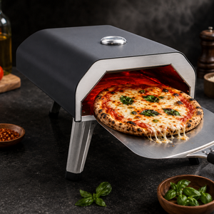 Nouveau <span class=keywords><strong>four</strong></span> à pizza portable rotatif automatique - <span class=keywords><strong>Four</strong></span> à pizza au gaz miniature de 12 pouces pour le camping et le glamping - <span class=keywords><strong>Grill</strong></span> à chauffe rapide en 60 secondes - Product Image 1
