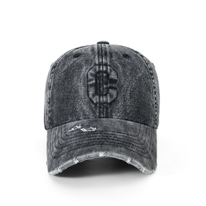 Gorra de Béisbol Vintage Personalizada con Bordado, 100% Algodón Lavado, Gorra de 6 Paneles con Aspecto Desgastado - Product Image 1