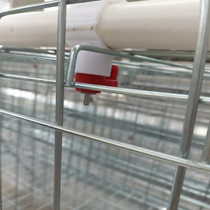 Cage pour poulets de ferme à 4 niveaux Système de cage automatique pour poulets de ferme Cage pour volaille Coq - Product Image 1