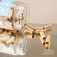 Embout de cigarette jetable en plastique classique Hermit Crab pour filtre à cigarettes, accessoire rond