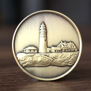 Monedas Conmemorativas Personalizables en 3D, Modernas, de Metal Dorado Antiguo, con Impresión UV, para Coleccionistas y Venta al Por Mayor - Product Image 3