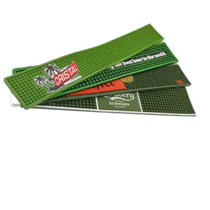 Barber Tool Mat 2024 Best Seller Non-slip PVC Rubber Bar Mat With Logo Pvc Rubber Barmat For Bar Accessories