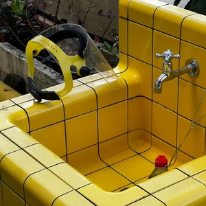 Chất Lượng Cao Nguồn Cung Cấp Nhà Máy Thủ Công Gốm Gạch Thiết Kế Hiện Đại Góc Arc Gạch Cho Nội Thất Cho Bồn Rửa Tắm Nhà Vệ Sinh - Product Image 4