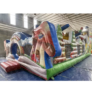 High Quality Customized Theme <b>Inflatable</b> Bouncing Castle Jumper With <b>Slide</b> <b>Inflatable</b> Castle <b>Inflatable</b> Bouncer With Slid - Product Image 1