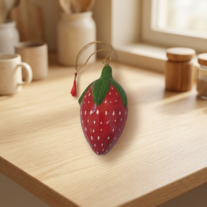 Ornement suspendu en résine faite à la main, design moderne, à usage intérieur, magnétique, peint à la main, décoration d'arbre de Noël - Product Image 6