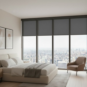 Persianas inteligentes Black Out motorizadas con persianas enrollables Wifi inteligentes a pilas para ventanas - Product Image 3