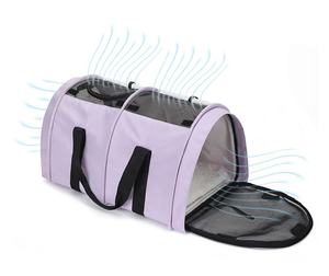 Katlanabilir taşınabilir yumuşak-evcil hayvan taşıma çantası Tote çanta küçük köpek kedi taşıyıcı Pet evler kafesleri - Product Image 3