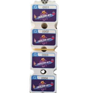 Máquina de canje de Arcade, billete de lotería personalizado, billete de rollo, billete de juego de entretenimiento - Product Image 4