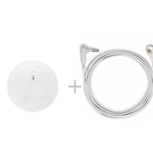 Enchufe europeo con cable de tierra, relleno de poliéster, antiestático, ecológico, para uso en todas las estaciones, en el hogar, hospitales y hoteles. - Product Image 2