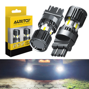 Bombillas LED AUXITO CANBUS 3156 3157 Blancas Súper Brillantes 3056 3457 4057 4157 con Resistencia para Luz de Reversa, Estacionamiento, DRL y Direccional - Product Image 1