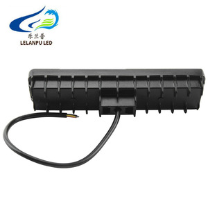 Barras de luz LED de alta potencia de 6 pulgadas y 48W, impermeables, 12V-24V, luz estroboscópica roja y azul, luz de trabajo portátil intermitente todoterreno para todos los coches - Product Image 4