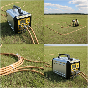 Yeni jeofizik TDEM/TEM geçici elektromanyetik enstrüman derin toprak arama aleti - Product Image 6