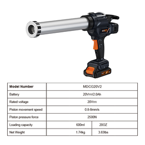 <span class=keywords><strong>Pistola</strong></span> <span class=keywords><strong>de</strong></span> Calafateo Inalámbrica MAXXT <span class=keywords><strong>de</strong></span> 600 ml, <span class=keywords><strong>Pistola</strong></span> <span class=keywords><strong>de</strong></span> <span class=keywords><strong>Silicona</strong></span> Automática <span class=keywords><strong>de</strong></span> Calidad, Funciona <span class=keywords><strong>con</strong></span> Batería, Portátil, para Uso Industrial y Bricolaje - Product Image 2