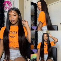 Angelbella Good HD Lace Quality perruque de cheveux humains vendeurs perruques en gros cheveux humains Lace Front brésilienne 30 pouces perruque Full Lace