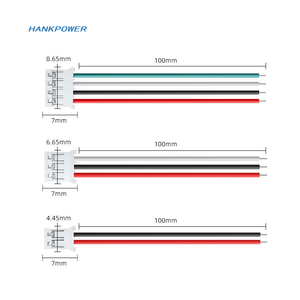 Voor Ledverlichting <span class=keywords><strong>2</strong></span> <span class=keywords><strong>3</strong></span> 4 Pin <span class=keywords><strong>2</strong></span>.0Mm Draadharnas <span class=keywords><strong>2</strong></span>.0 Mannelijke Vrouwelijke Aansluitkabel - Product Image 6