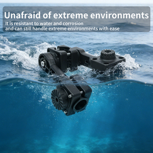 VINmounts Support LiveScope multi-mode marin pour Garmin LVS62/LVS62, pôle transducteur sonar réglable rotatif 360° pour bateaux - Product Image 5