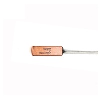 Interrupteur thermique à action rapide en aluminium, thermostat bimétallique KSD9700 2A 250V 125C pour compresseur de climatisation, échappement