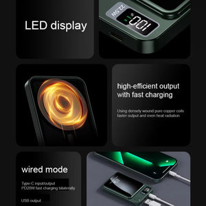 ที่ชาร์จไร้สายพลังงานแสงอาทิตย์แบบพก<span class=keywords><strong>พา</strong></span> 10000mAh กำลังไฟ 22.5W ชาร์จเร็<span class=keywords><strong>ว</strong></span> ขายดี พร้อมพอร์ต Type-C สำหรับ iPhone - Product Image 2