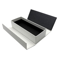 Boîte de rangement pour lunettes à double porte de vente directe d'usine avec un papier de protection