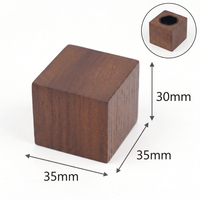 Tapas de Madera Sólida para Botellas de Perfume, Personalizables con Marca, Tapas de Madera de Fresno Sostenible para Fragancias, MOQ Bajo